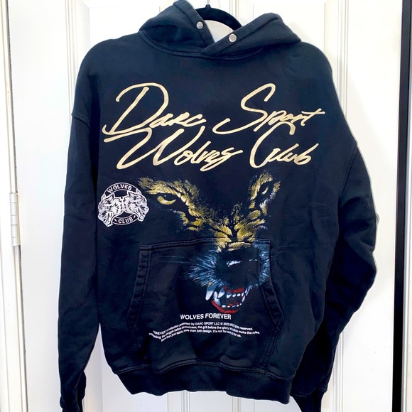 Darc Sport Sweaters - DARC Sport Wolves Club PREMIUM VINTAGE "Forever" Collection Forever Hoodie- S